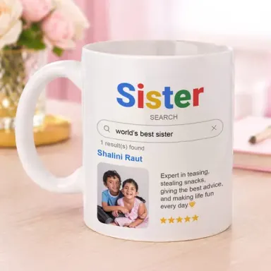 Sister Love Personalized Mug
