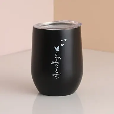 Personalised Name Black Mug