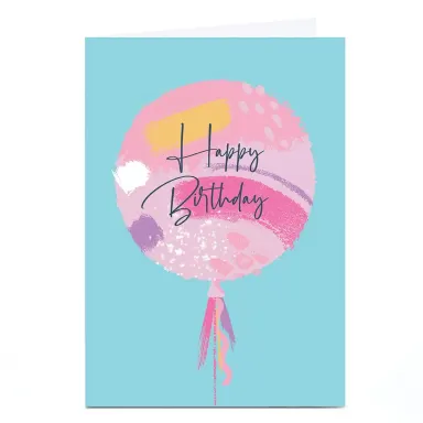 Birthday Card - Happy Birthday Balloon
