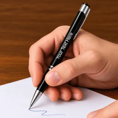 Personalised Name Engraved Premium Pen – Make Every Signature Count