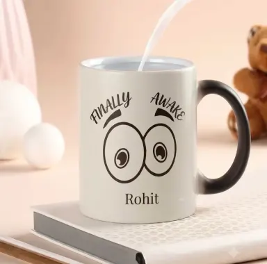 Personalized Finally Awake Magic Mug