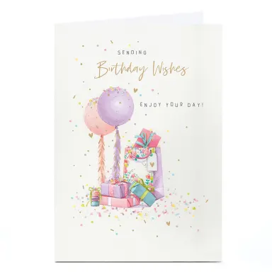 Birthday Card - Sending Birthday Wishes