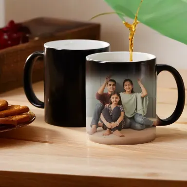 Custom Colour Changing Magic Photo Mug (325 ml)