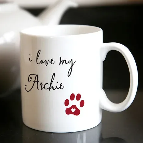 Personalised Crazy Cat Lady Mug | Custom Message Cat Lover Coffee Mug