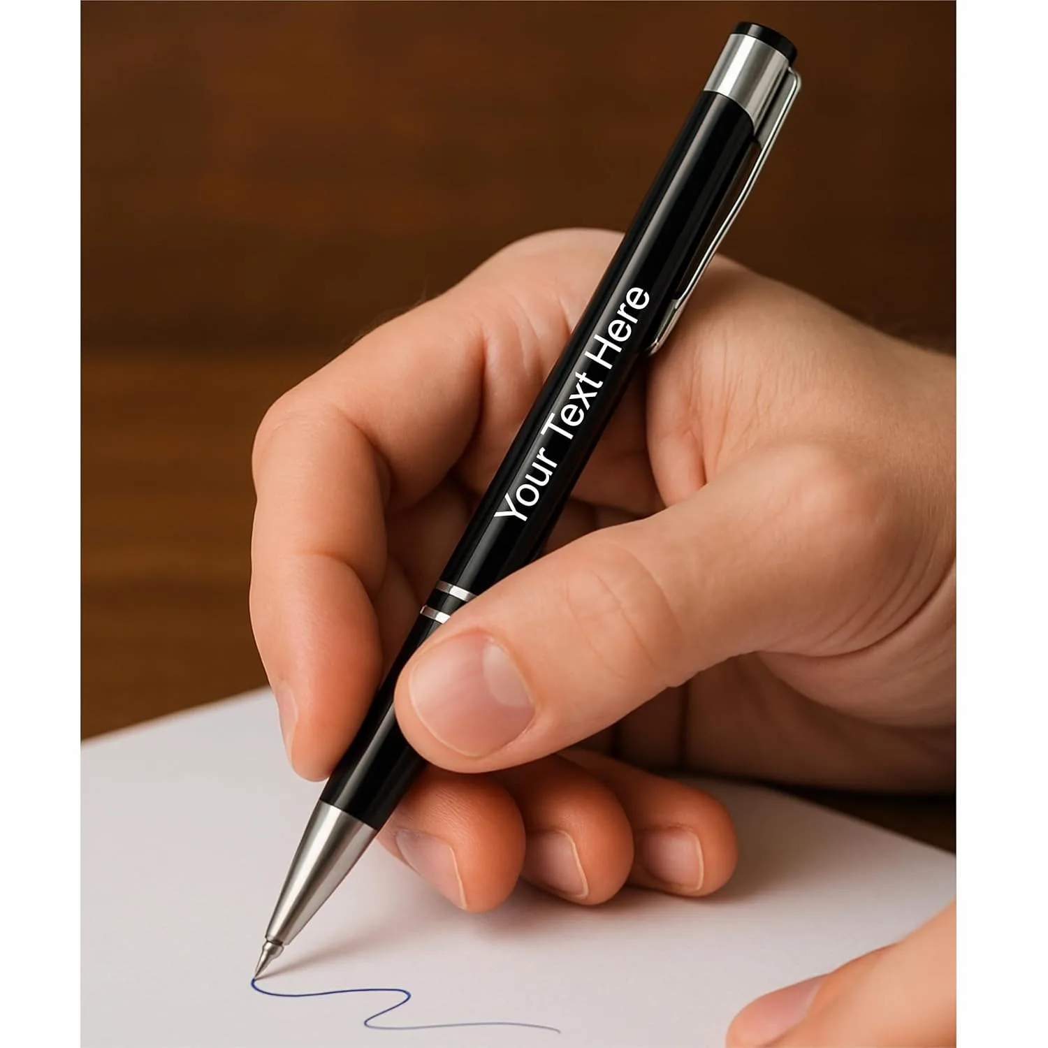 Personalised Name Engraved Premium Pen – Make Every Signature Count - Image 2