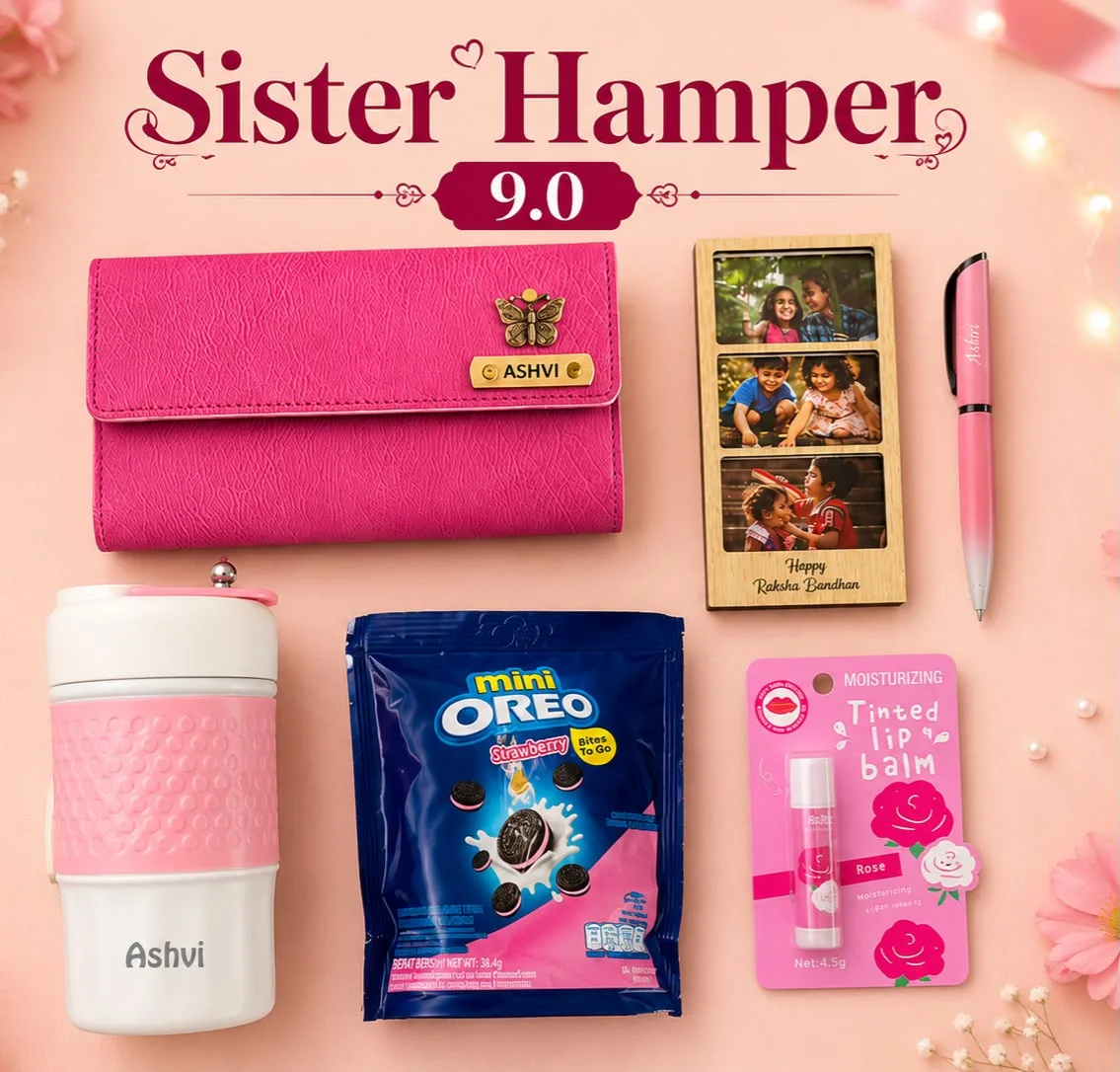 Personalized Sister Hamper 9.0 | Raksha Bandhan Gift Hamper