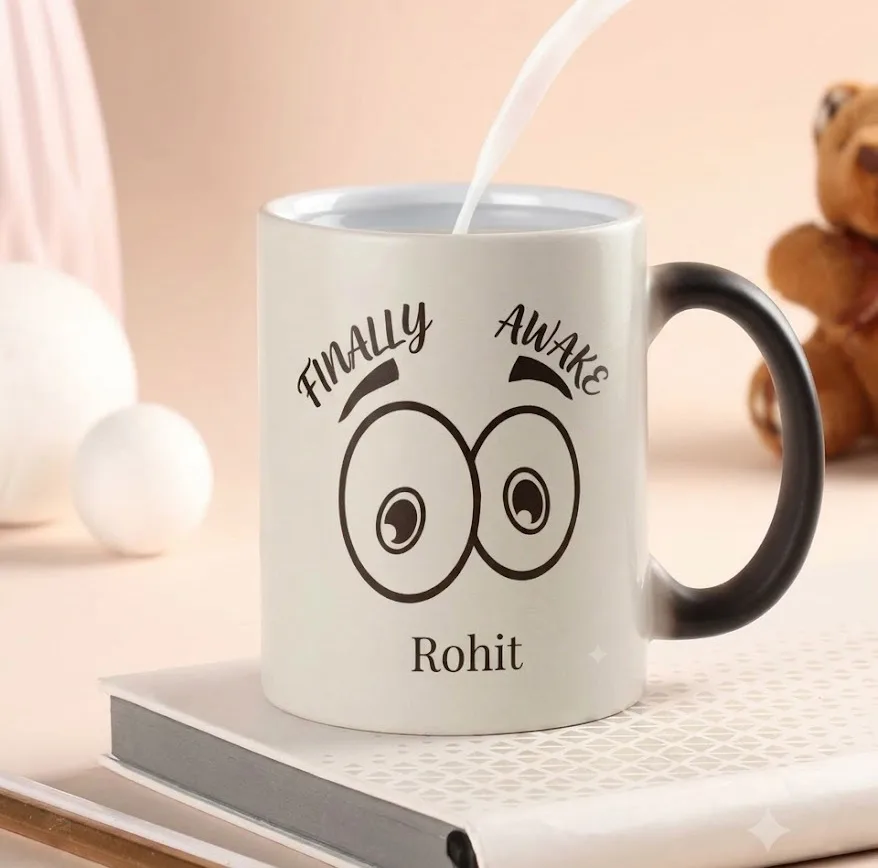 Personalized Finally Awake Magic Mug