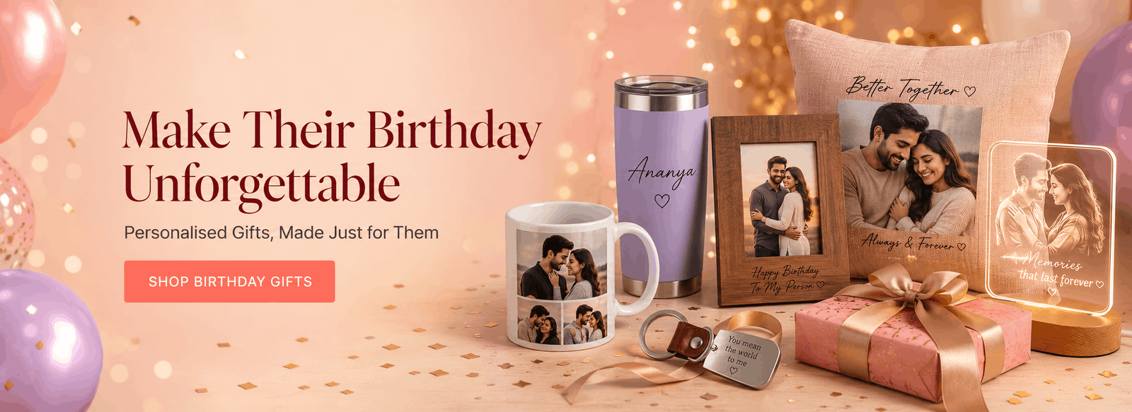 Homepage banner