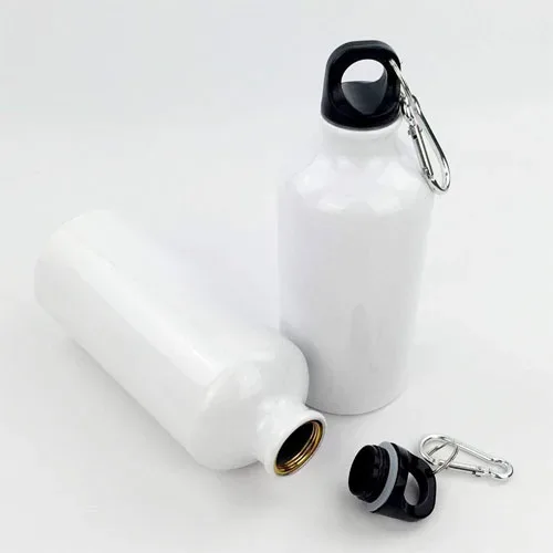 White Personalised Sipper Bottle - water bottles with photo and name - Image 3