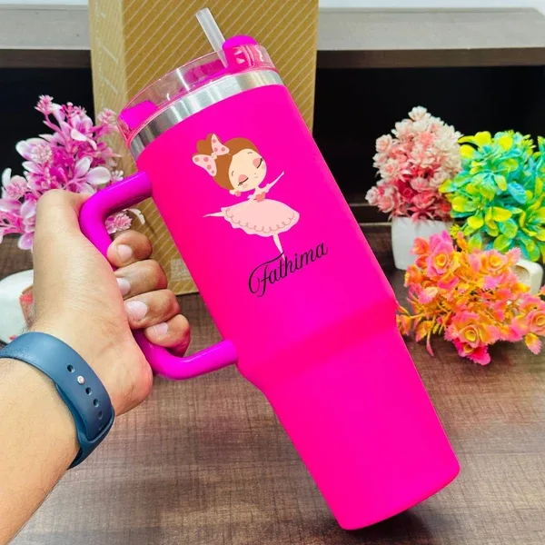 Stanley Star Edition 1200ml Stainless Steel Insulated Tumbler with Handle & Straw – Leak Proof Hot & Cold Travel Mug - Image 2