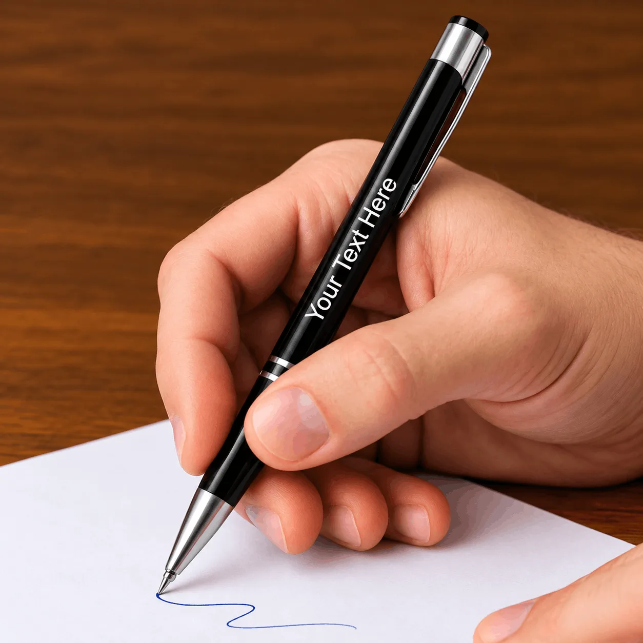 Personalised Name Engraved Premium Pen – Make Every Signature Count