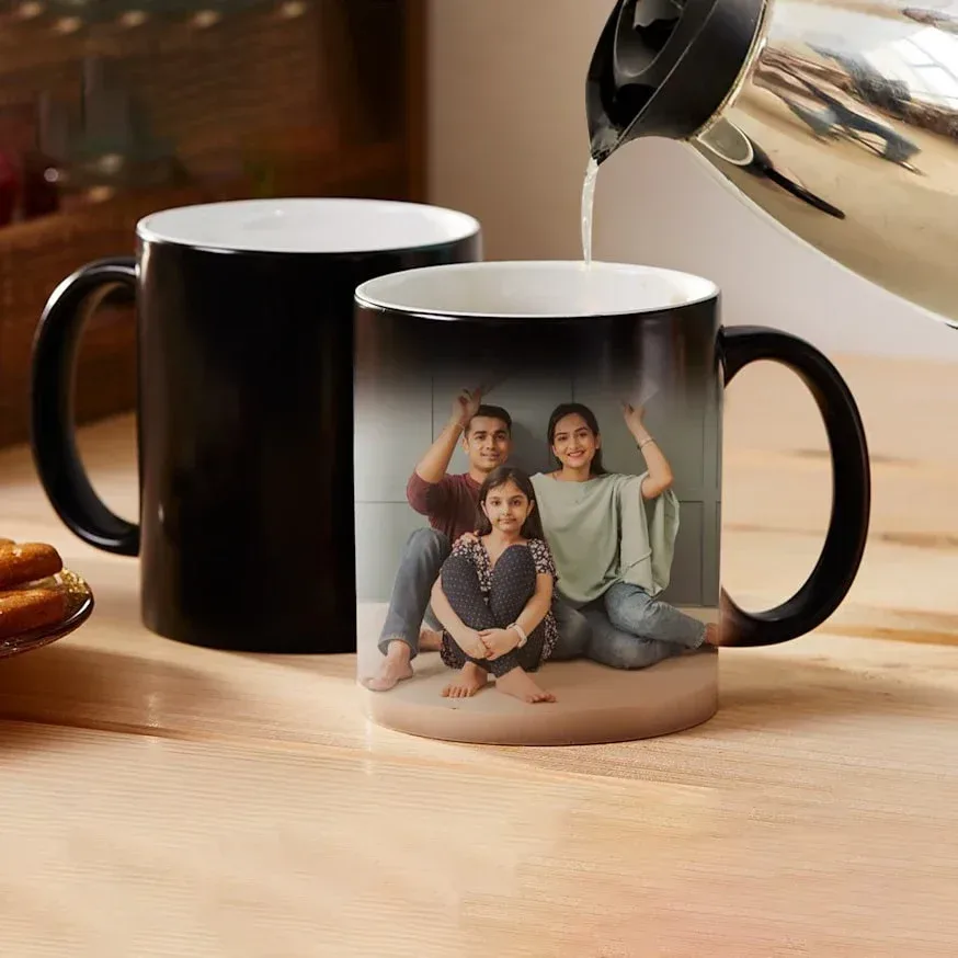 Personalized Magic Mug | Heat Changing Photo Mug