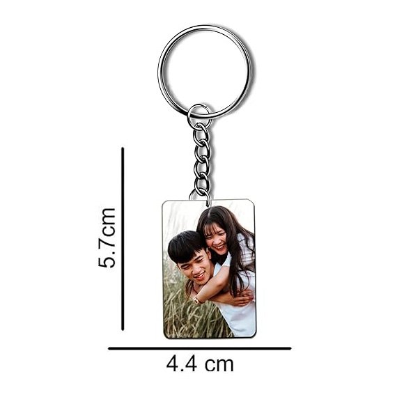 Personalised Acrylic Photo Keychain — Capture Memories On The Go - Image 2