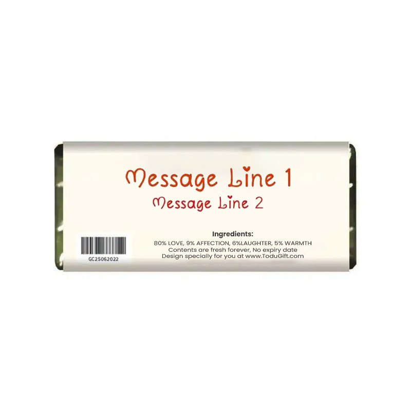 Personalised Chocolate Bar - Birthday Age - Image 2
